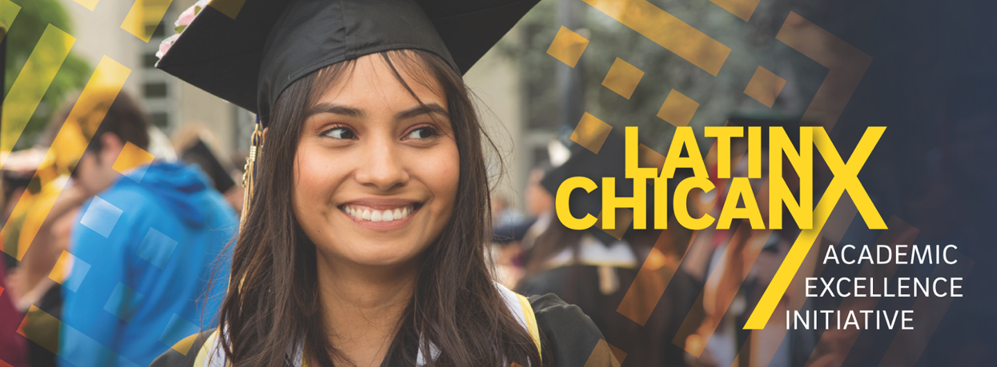 2 of 6, Latinx female graduate wearing mortar board